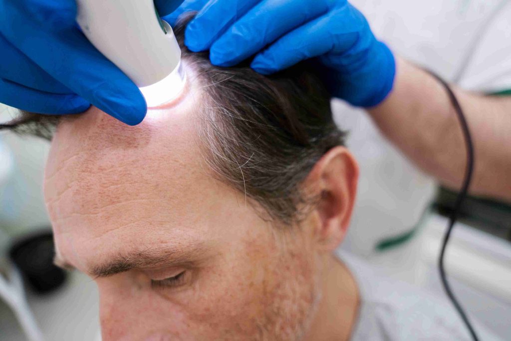 Stimulates Scalp Circulation and Healing Response