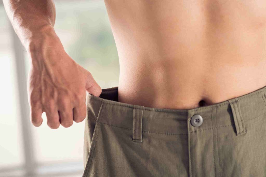 Men wearing big pants