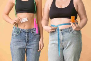 Women with different physique