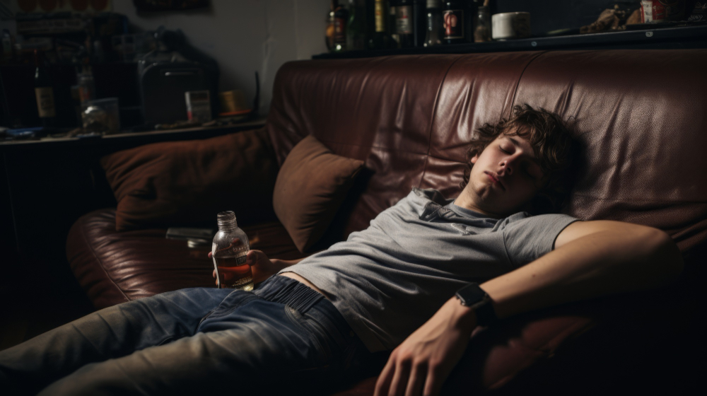 Delayed hangover 2 days later