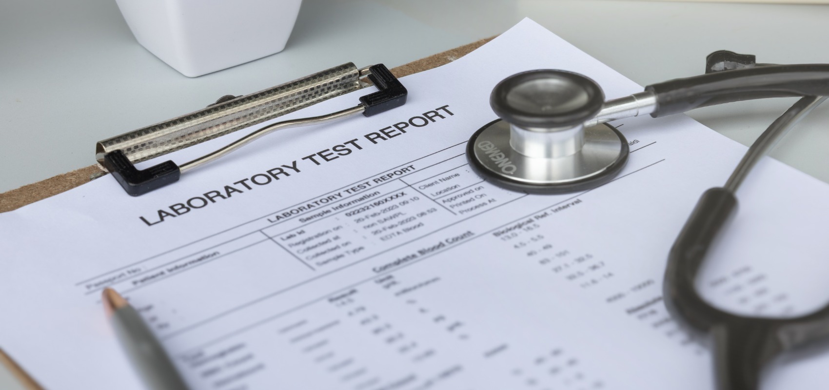 medical laboratory test report