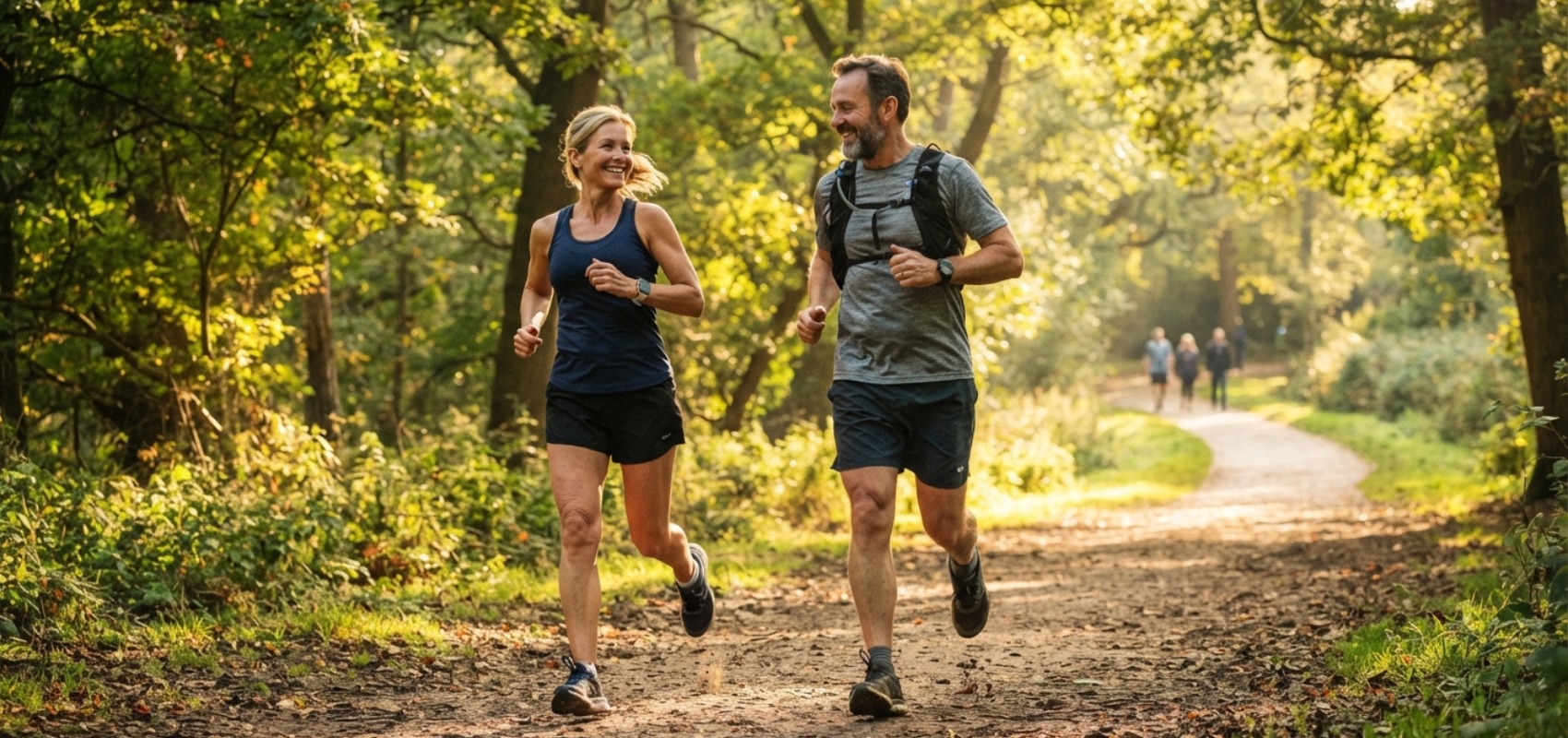 fit middle-aged couple