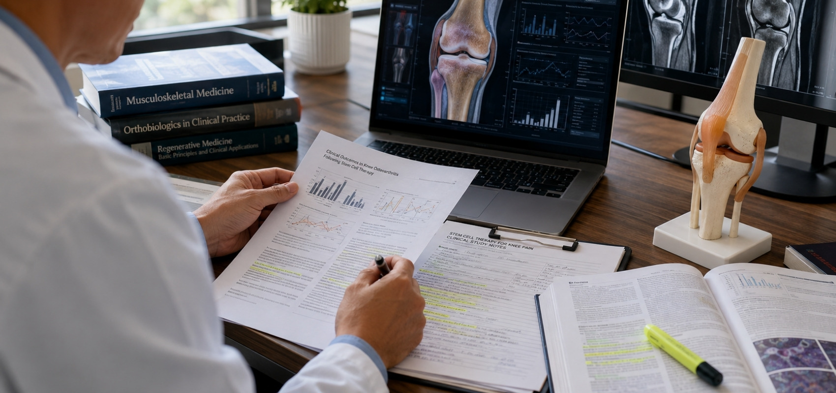 reviewing scientific evidence about stem cell therapy