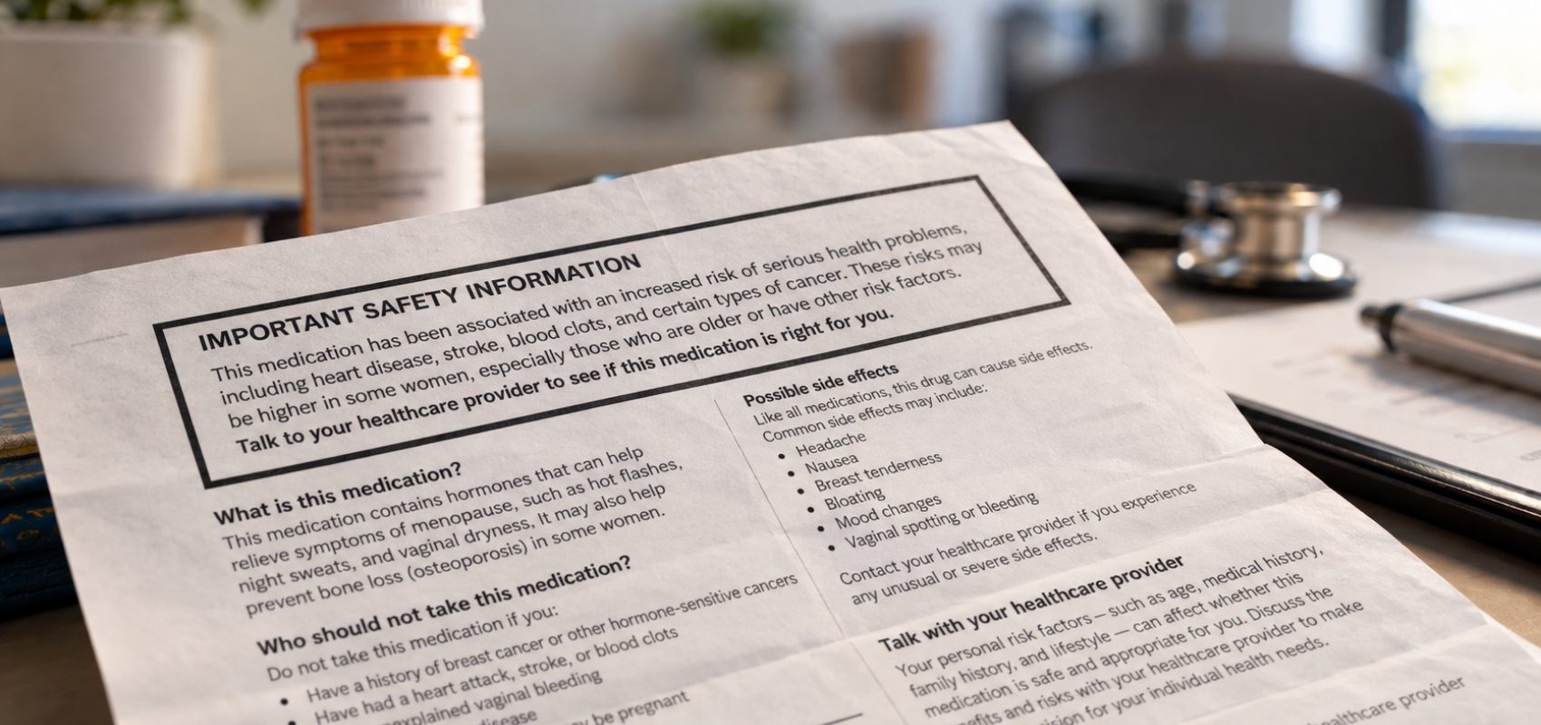 printed medication information leaflet f